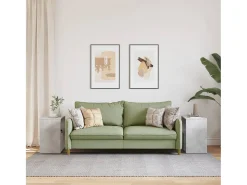 Mesas de apoio 2 pcs 50x30x50cm deriv. madeira cinzento-cimento PT604392