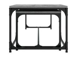 Mesas de centro 2 pcs derivados de madeira cinzento sonoma PT506354