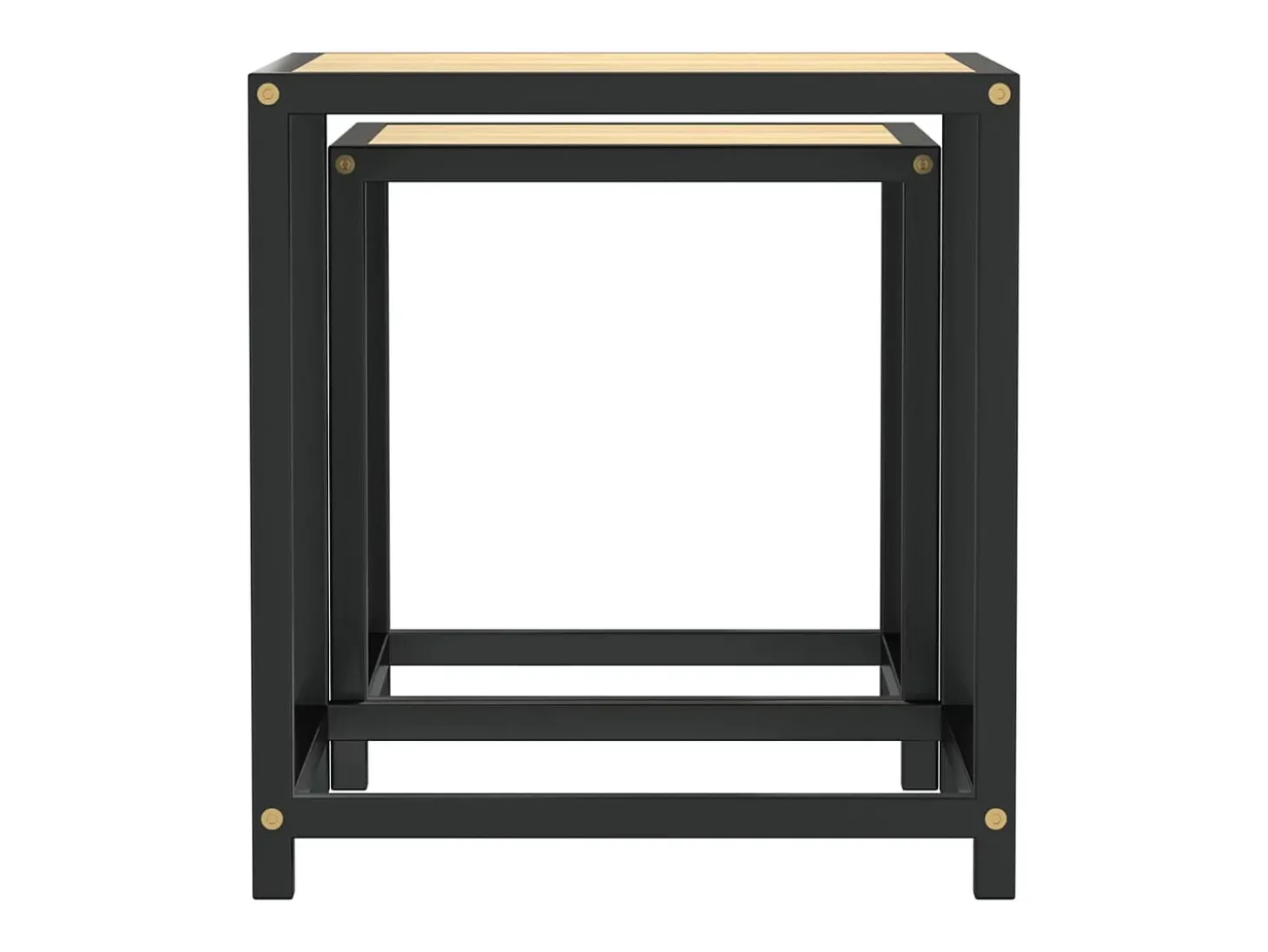 Mesas de centro 2 pcs MDF cor carvalho sonoma PT757555