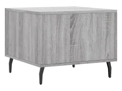 Mesas de centro 2 pcs 50x50x40 cm madeira proc. sonoma cinza