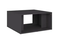 Mesas de centro 4 pcs 33x33x33 cm derivados de madeira cinza PT310685