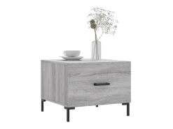Mesas de centro 2 pcs 50x50x40 cm madeira proc. sonoma cinza PT382864