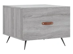 Mesas de centro 2 pcs 50x50x40 cm madeira proc. sonoma cinza PT830386