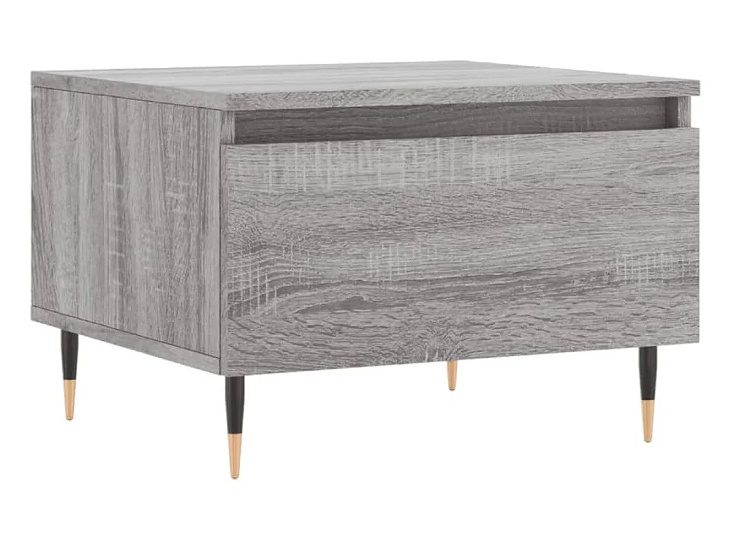 Mesas de centro 2 pcs 50x46x35cm deriv. madeira cinzento sonoma PT566004