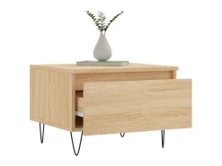 Mesas de centro 2 pcs 50x46x35cm deriv. madeira carvalho sonoma PT505705