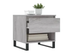 Mesas de centro 2 pcs 50x46x50cm deriv. madeira cinzento sonoma PT448231