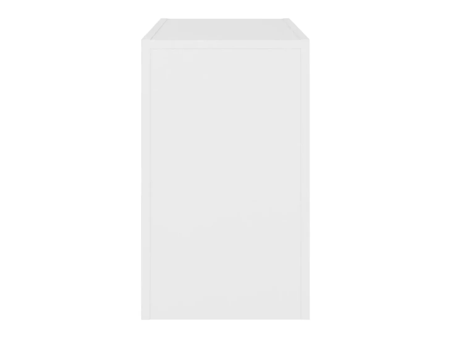 Mesas de encaixar 3 pcs derivados de madeira branco