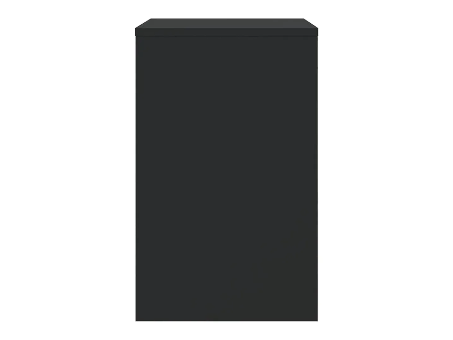 Mesas de encaixar 3 pcs derivados de madeira preto