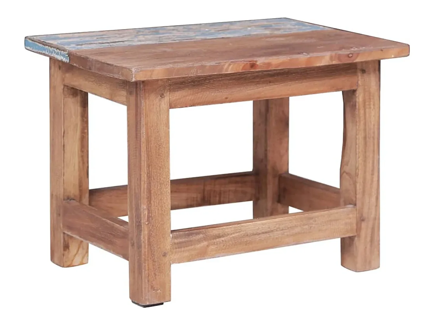 Mesas de encastrar 2 pcs madeira de mogno maciça