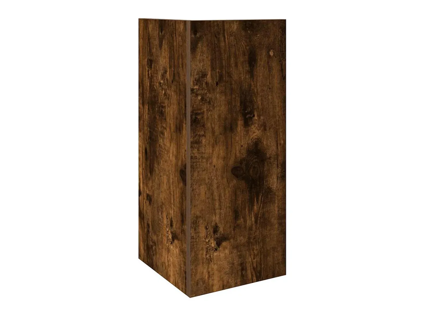 Mesas laterais 2 pcs prateleira 110x50x103 cm carvalho fumado