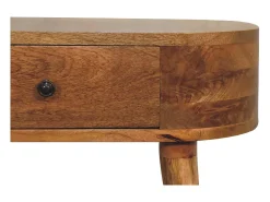 Mini consola em carvalho estilo Albion