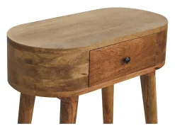 Mini consola em carvalho estilo Albion