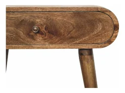Mini mesa de console cinza Londres.