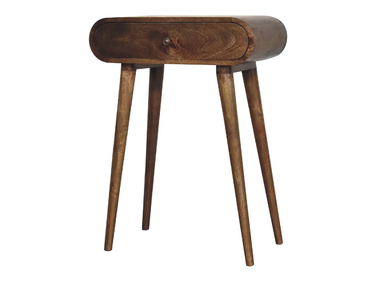 Mini mesa de console cinza Londres.