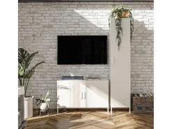 Mission District | Armário Cacifo com 1 Porta em Metal Branco