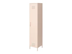 Mission District | Armário Cacifo com 1 Porta em Metal Rosa