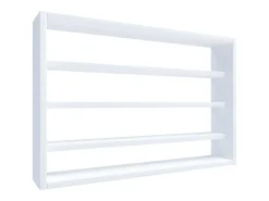 Mobiliário de cozinha pendurado Esaldi Branco A. 40 x L. 60 x P. 10 cm