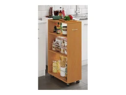 Mobiliário de cozinha servindo carrinho Tusal Livro A. 85 x L. 25 x P. 50 cm
