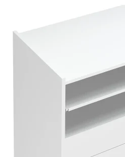 Mobiliário de cozinha servindo carrinho Kiola Branco A. 92 x L. 59 x P. 40 cm