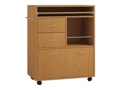 Mobiliário de cozinha servindo carrinho Kicha Livro A. 86 x L. 70 x P. 40 cm