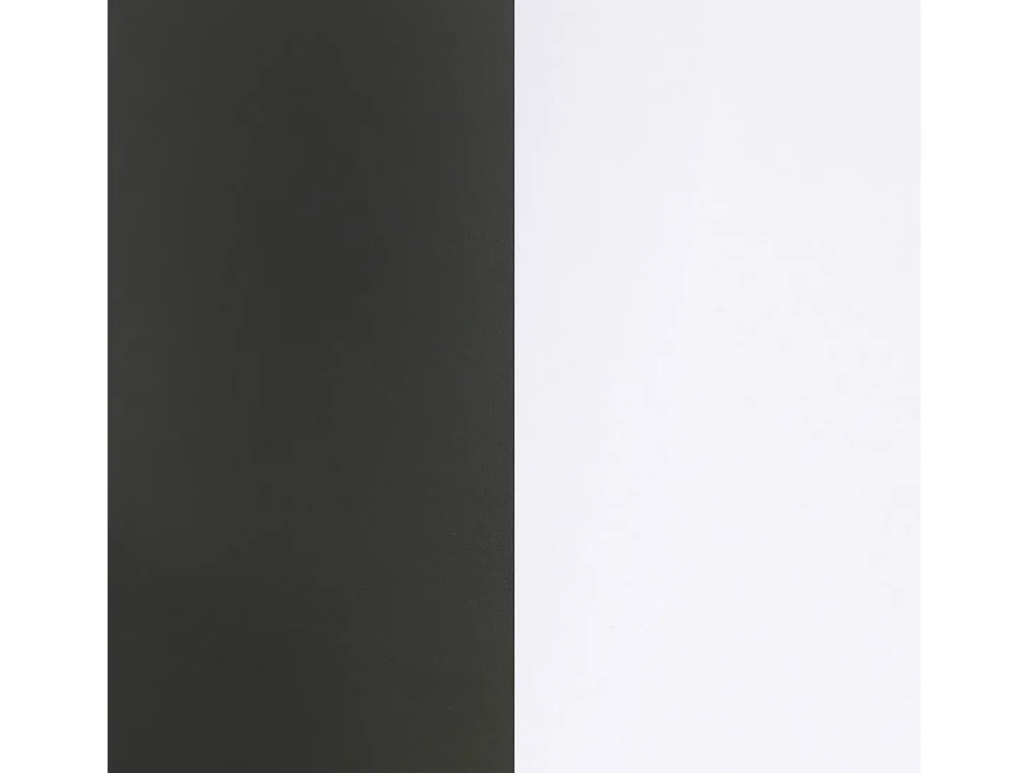 Mobiliário modular para sala de estar Lunet em branco artik preto 190 cm