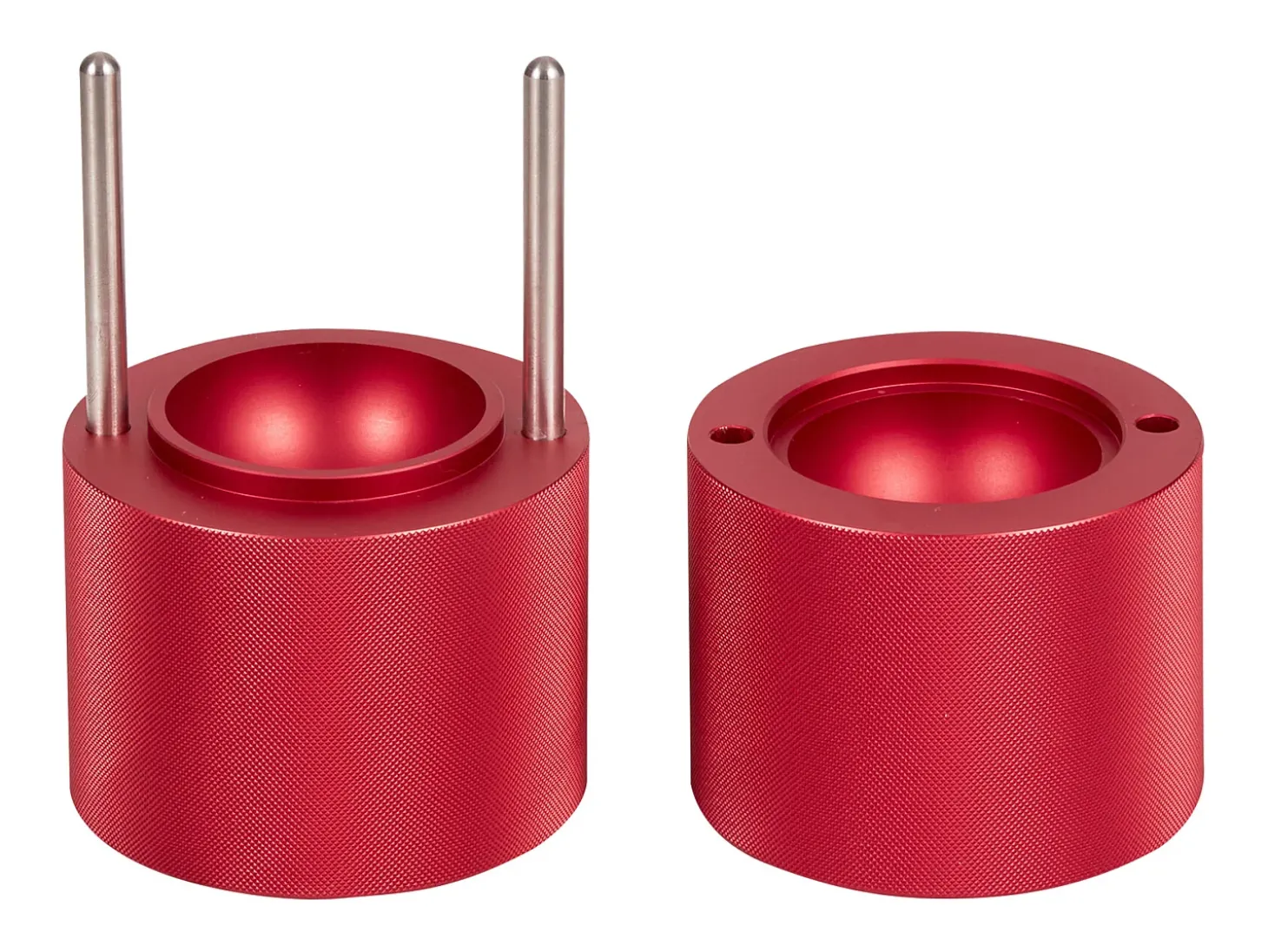 Máquina de Chopp SucceBuy 60 mm, Pressa de Chopp Esferas em Alumínio Redondo para Whisky, Vermelho