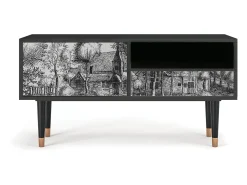 Mueble de TV - 115х59х48 cm - T3 - A Pond, Antracite