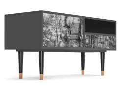 Mueble de TV - 115х59х48 cm - T3 - A Pond, Antracite