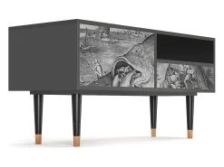 Mueble de TV - 115х59х48 cm - T3 - Big Fish Eat Little, Antracite