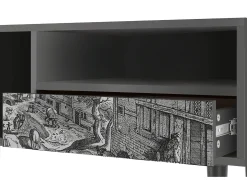 Mueble de TV - 115х59х48 cm - T3 - Bird Dropping, Antracite
