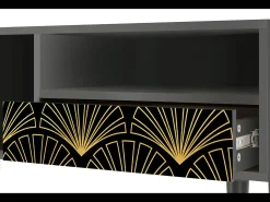 Mueble de TV - 115х59х48 cm - T3 - Bird of Juno, Antracite