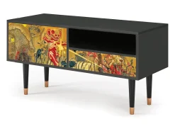 Mueble de TV - 115х59х48 cm - T3 - Blood by James Jean, Antracite