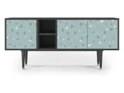 Mueble de TV - 150х69х41 cm - T5 - Blue Drops, Antracite