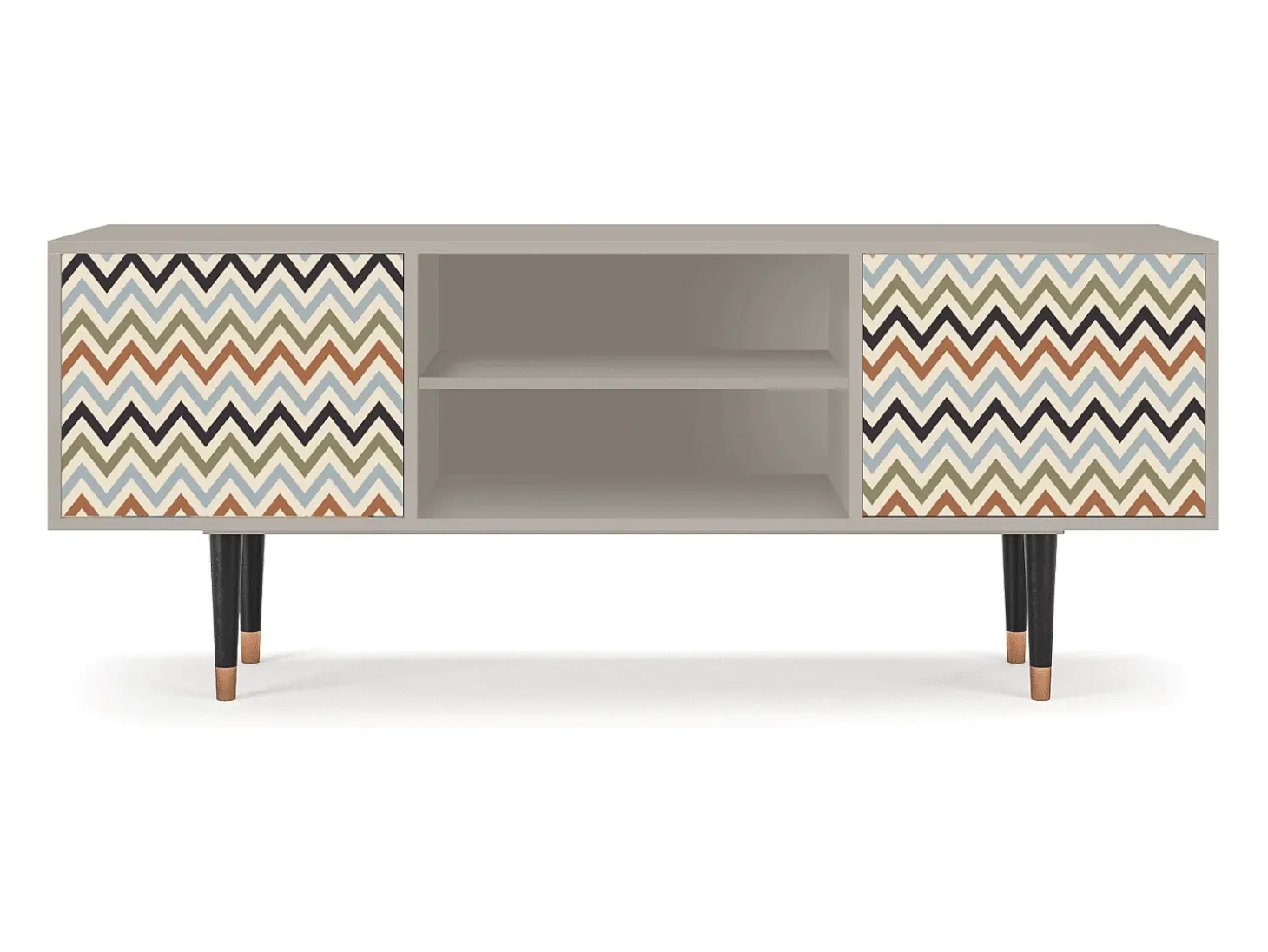 Mueble de TV - 170х69х48 cm - T2 - Bright Ripple, Areia