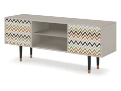 Mueble de TV - 170х69х48 cm - T2 - Bright Ripple, Areia