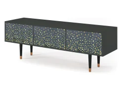 Mueble de TV - 170х59х48 cm - T4 - Foggy Lights, Antracite
