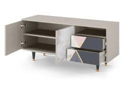 Mueble de TV - 125х56х41 cm - T7 - Ideal Harmony, Areia