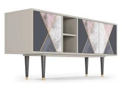 Mueble de TV - 150х69х41 cm - T5 - Ideal Harmony, Areia