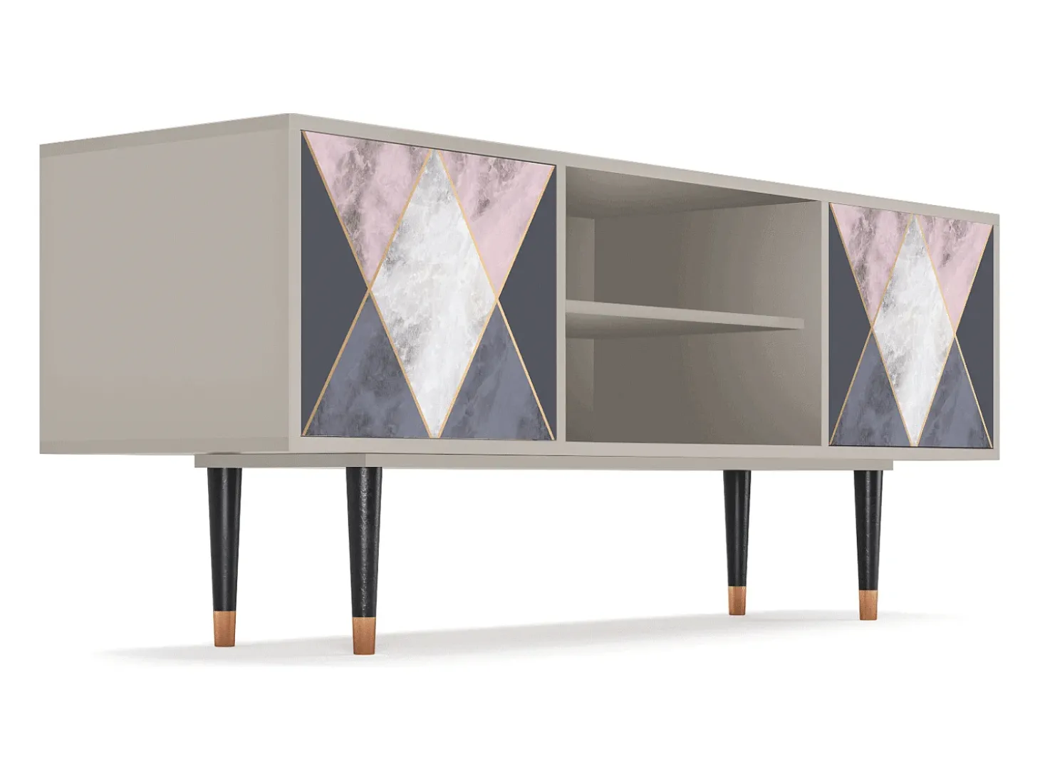 Mueble de TV - 170х69х48 cm - T2 - Ideal Harmony, Areia