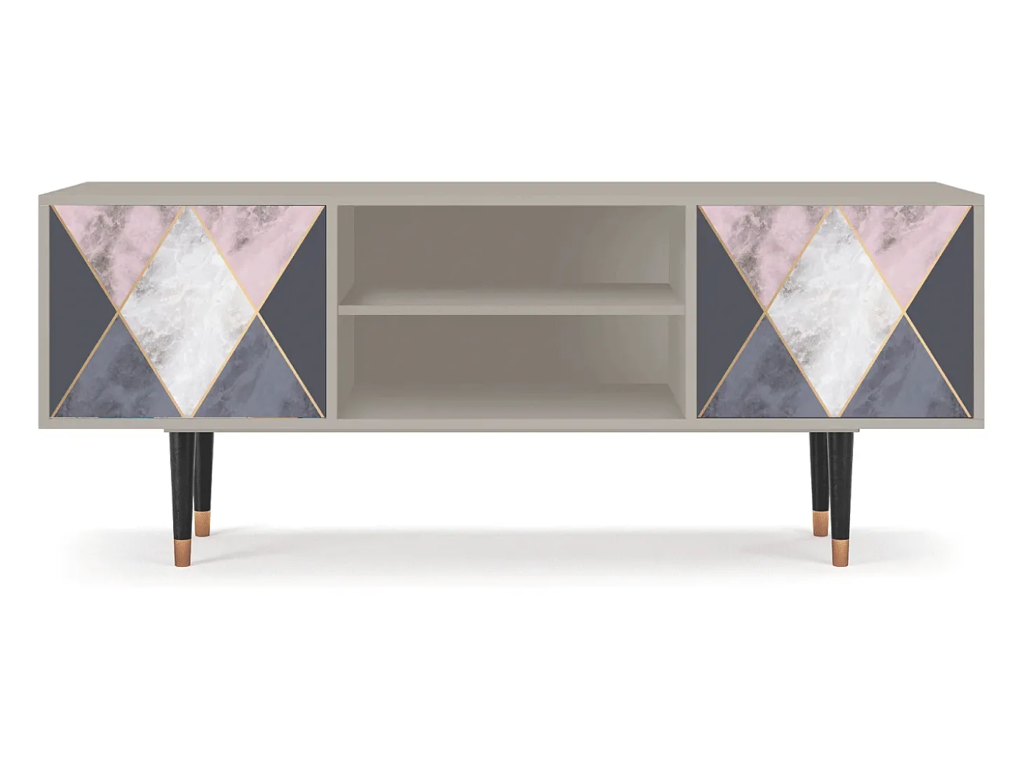 Mueble de TV - 170х69х48 cm - T2 - Ideal Harmony, Areia