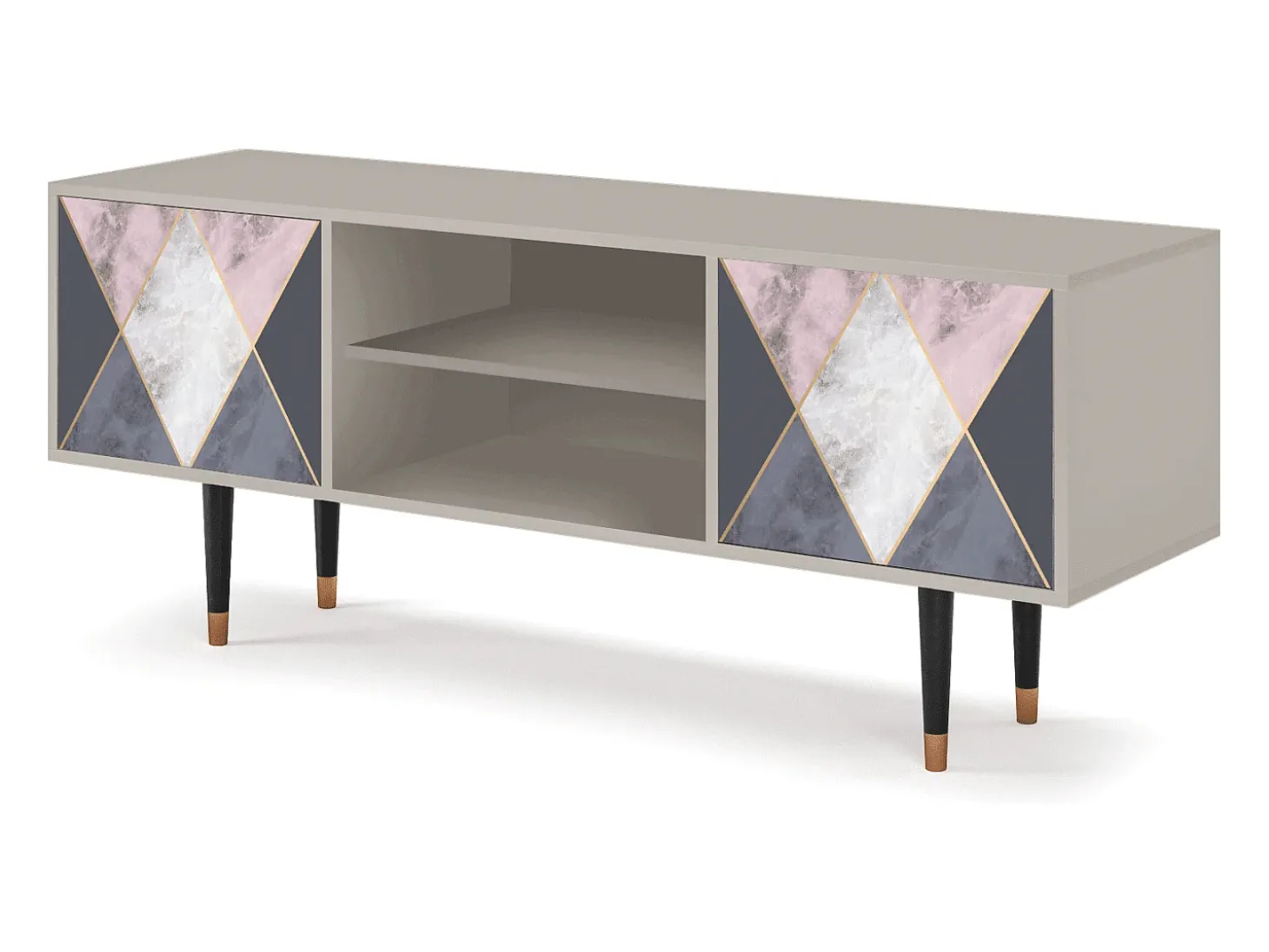 Mueble de TV - 170х69х48 cm - T2 - Ideal Harmony, Areia
