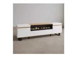 Mueble TV Kavos Up con chimenea