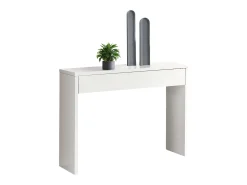Móveis de corredor brancos modernos Lupe 101x76x30 cm