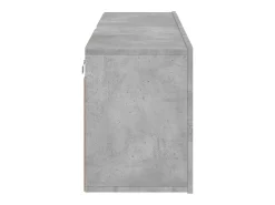 Móveis de parede para TV 2 pcs 60x30x41 cm cinzento cimento