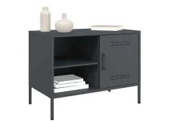 Móveis de TV 2 pcs 68x39x50,5 cm aço antracite PT650798