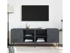 Móveis de TV 2 pcs 68x39x50,5 cm aço antracite PT650798