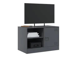 Móveis de TV 2 pcs 67x39x44 cm aço antracite PT676200