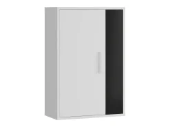 Móveis de TV Kolm Contemporary Preto e Branco com 3 portas