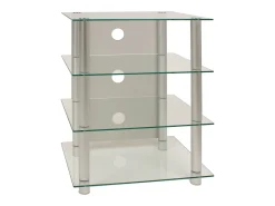 Móveis Hifi Blados Vidro transparente A. 70 x L. 59 x P. 49 cm
