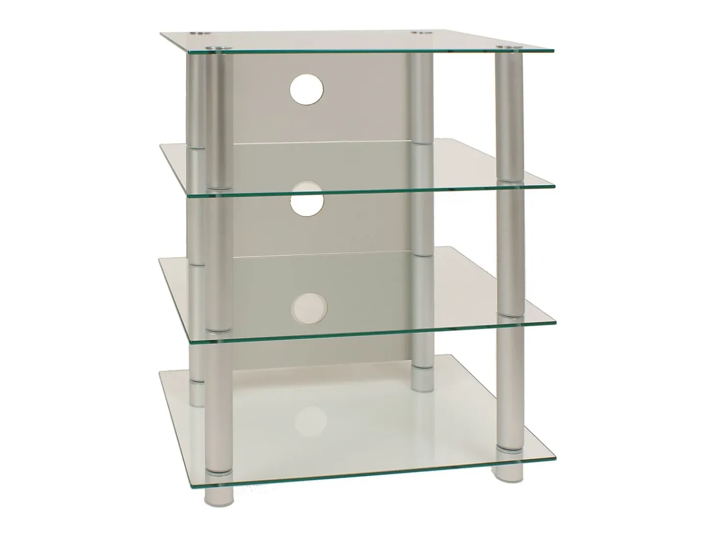 Móveis Hifi Blados Vidro transparente A. 70 x L. 59 x P. 49 cm